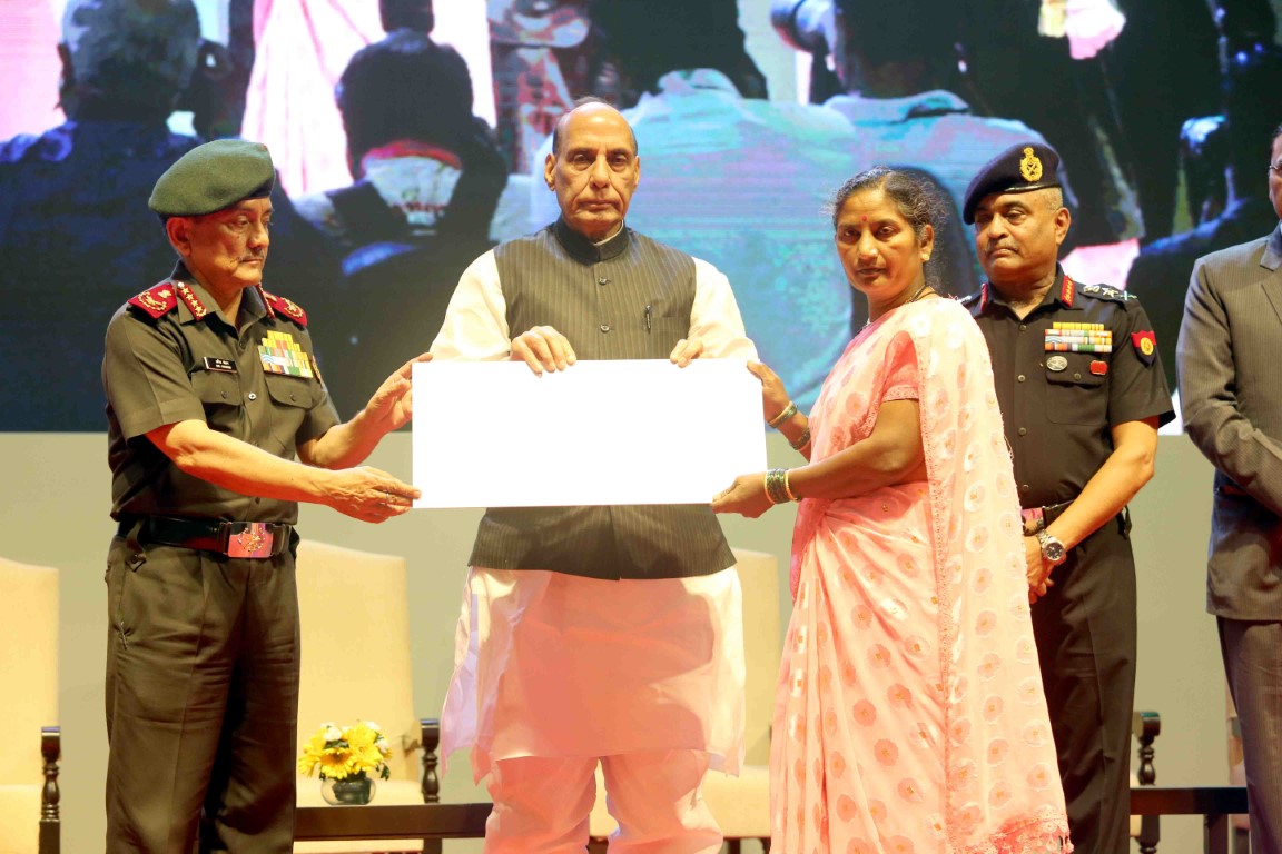 Armed Forces battle Casualty Fund distribution by RM