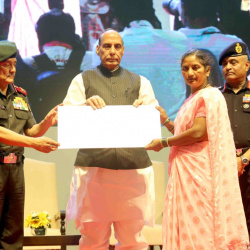 Armed Forces battle Casualty Fund distribution by RM