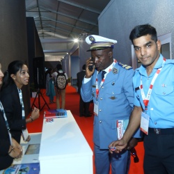 Registration process at Aero India Seminar held on 13th Feb,2023