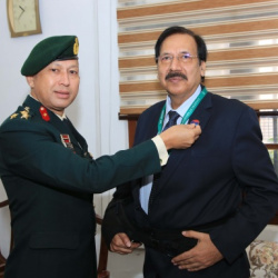 Pinning Ceremony on Armed Forces Flag Day Fund, 2025