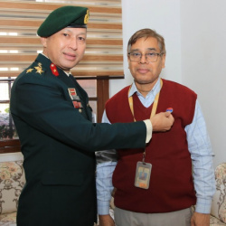 Pinning Ceremony on Armed Forces Flag Day Fund, 2025