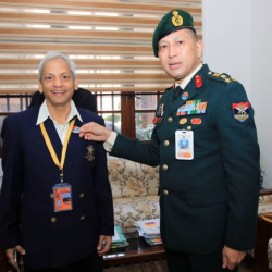 Pinning Ceremony on Armed Forces Flag Day Fund, 2025