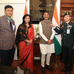 Pinning Ceremony on Armed Forces Flag Day Fund, 2025