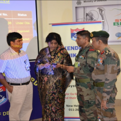 Inauguration of IVRS facility by  Secretary ESW  at  Central Sainik Rest House, Naraina in presence of Joint Secretary ESW, Secretary KSB at New Delhi  on 06.09.2019